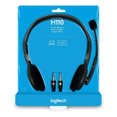 Logitech H110 Wired Stereo Headset - Image 6