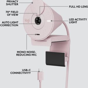 Logitech Brio 300 Full HD Webcam